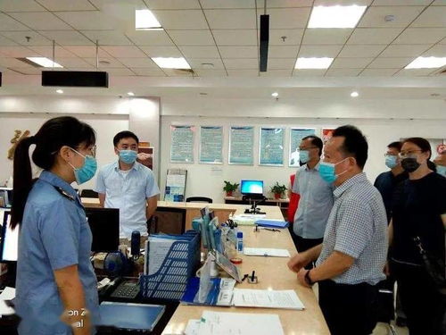 张志宏副局长考察调研市政务服务大厅纺织科技研究服务